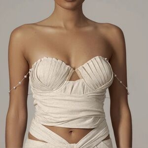 Jluxlabel Bustier Top size small